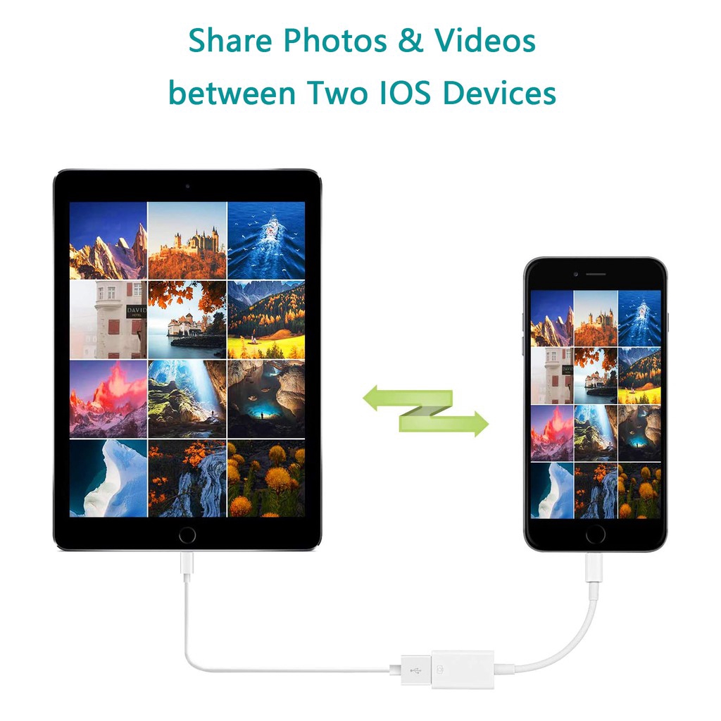 Đầu Chuyển Đổi Cổng Usb Sang Cổng Usb Cho Iphone / Ipad /Compatible With Ios 13
