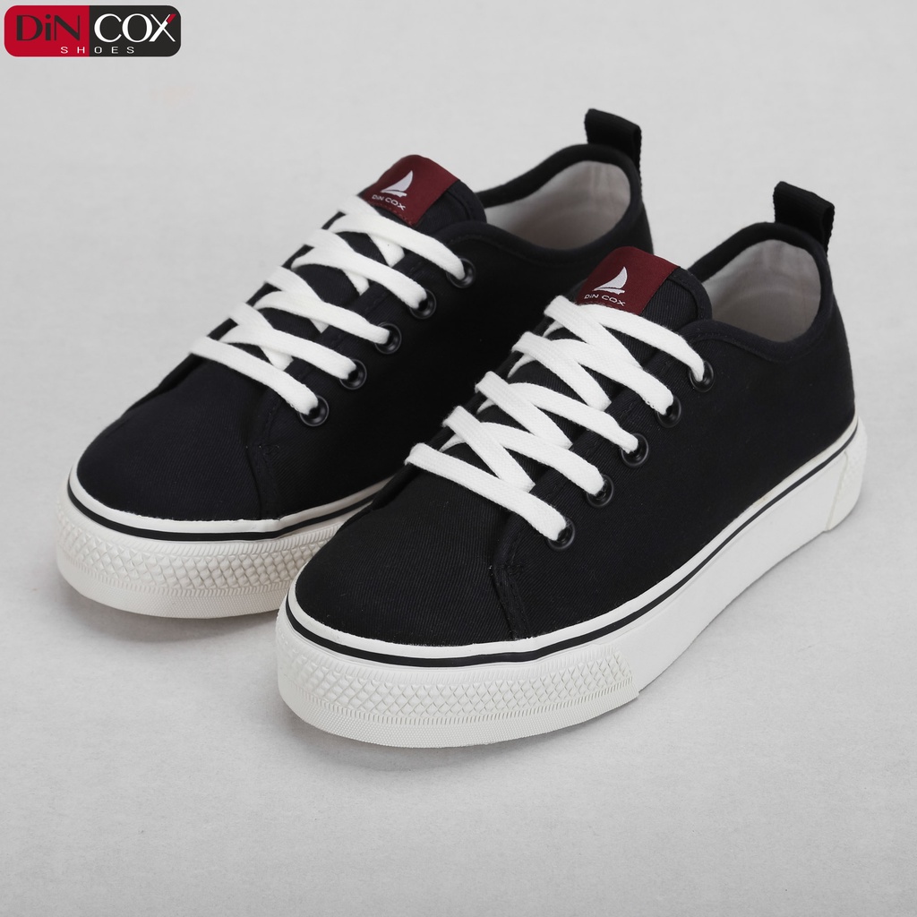 Giày Sneaker Vải Nữ DINCOX C46 Thanh Lịch Black