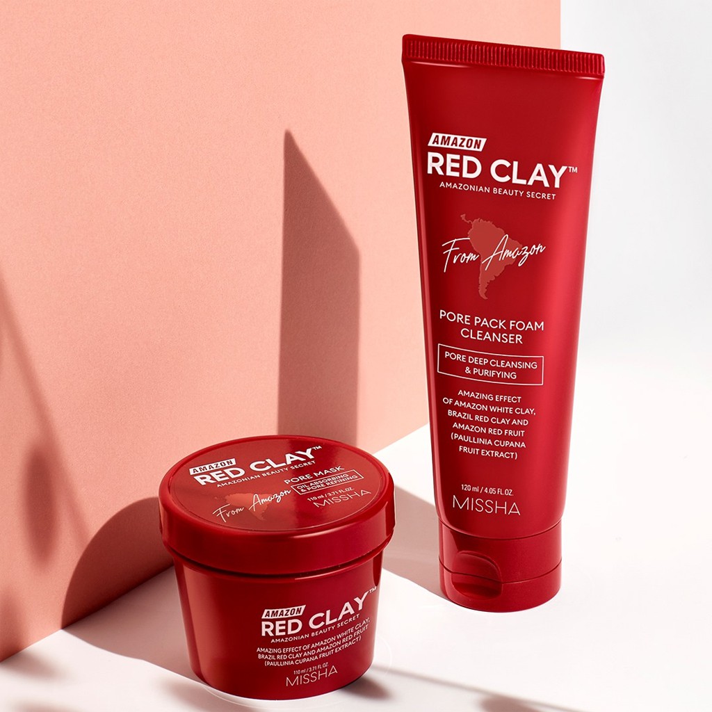 MẶT NẠ ĐẤT SÉT_[MISSHA] Amazon Red Clay