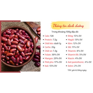 Hạt đậu đỏ quê size to loại 1 - Bee Nuts