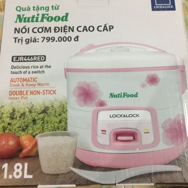 [Quà tặng] Nồi cơm điện cao cấp Lock&Lock (Quà tặng từ Nutifood)