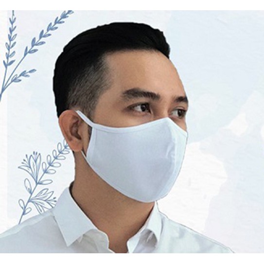 Combo 4 khẩu trang vải 2 lớp cotton thoáng mát dễ chịu | BigBuy360 - bigbuy360.vn