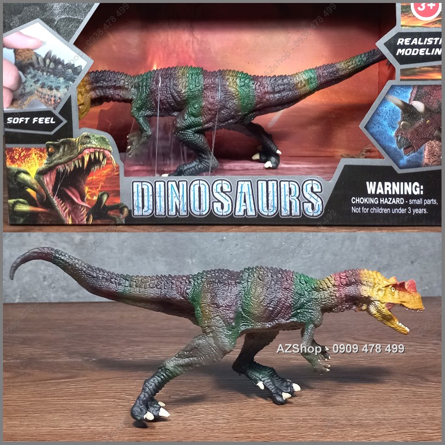 Mô Hình Khủng Long Đầu Sừng Ceratosaurus - Dài 28cm