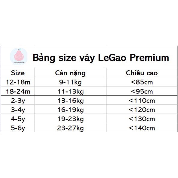 Váy công chúa Tiffany