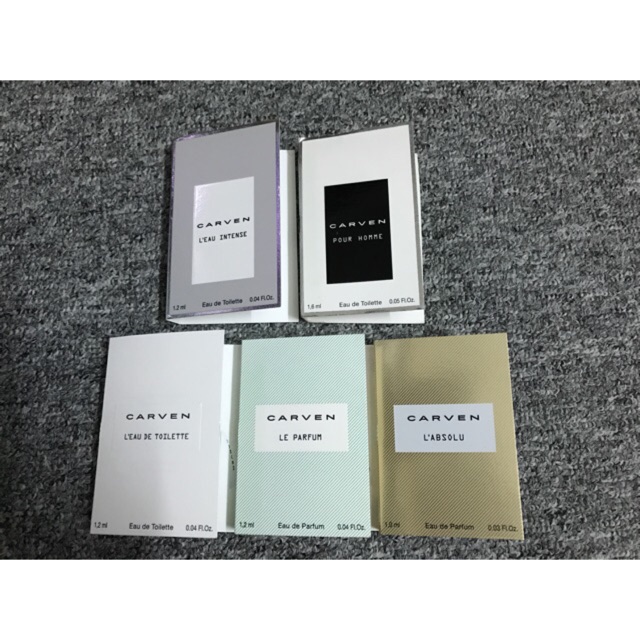 💥 Mẫu thử nước hoa Carven