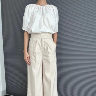 Quần Tây Line Ống Suông Màu Beige Nữ AT MODA DE LITA