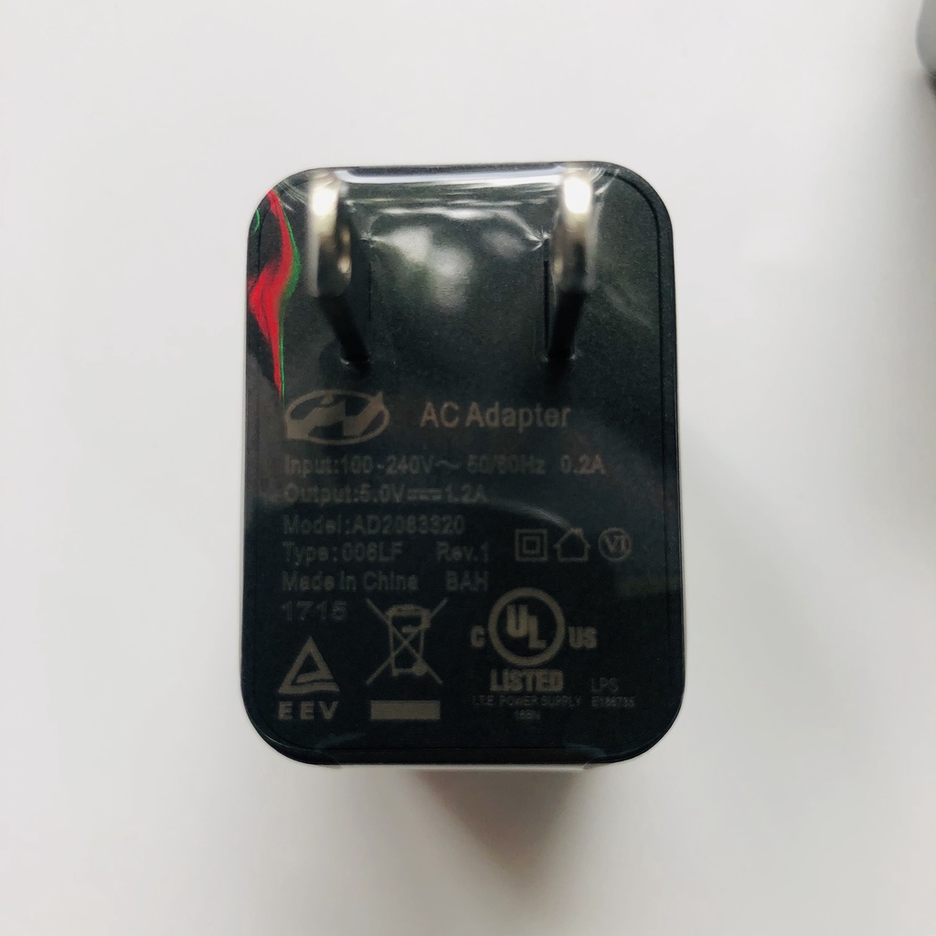 Củ sạc 5V-1.2A hàng Nội Địa Trung Quốc, Hàng mới. Chất lượng cực tốt