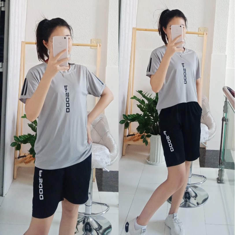 Đồ bộ nữ mặc mát mùa hè vải thun lạnh