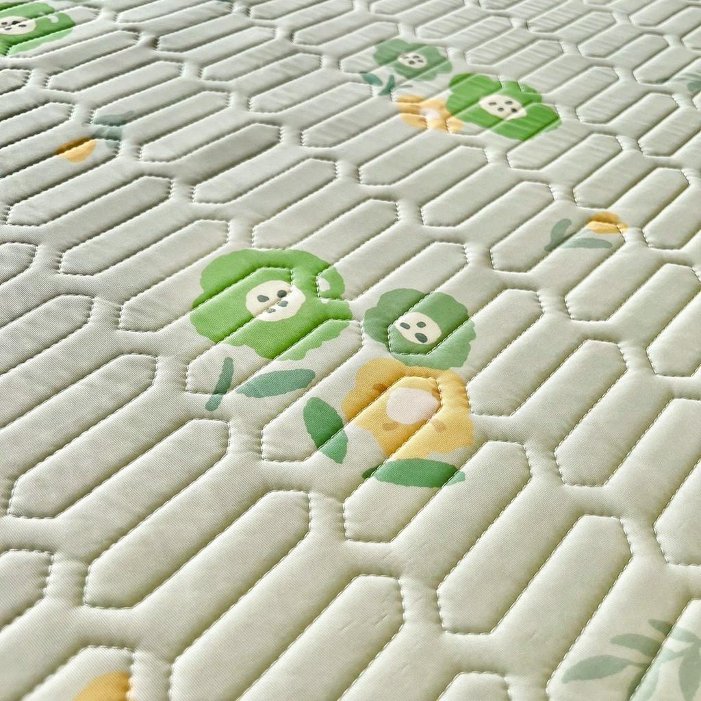 Chiếu Điều Hoà Cao Su Non Bo Chun Latex 6D Phối Voan Bèo Xinh Xắn - TCGMH