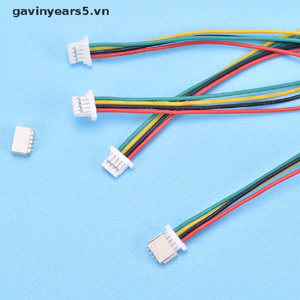 Set 5 Bộ Dây Cáp Nối Micro SH 1.0 4-Pin JST Chuyên Dụng