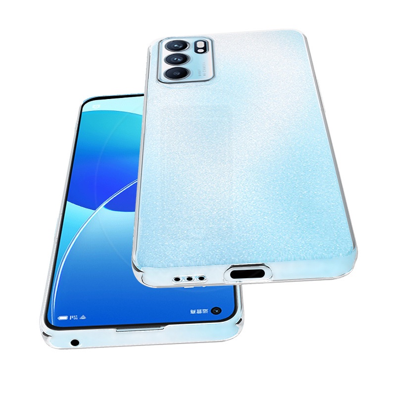 Ốp điện thoại kiểu dáng thời trang dành cho Oppo Reno 6 6Z 4 5 3 2 10x Zoom Reno6Z 5g 4g