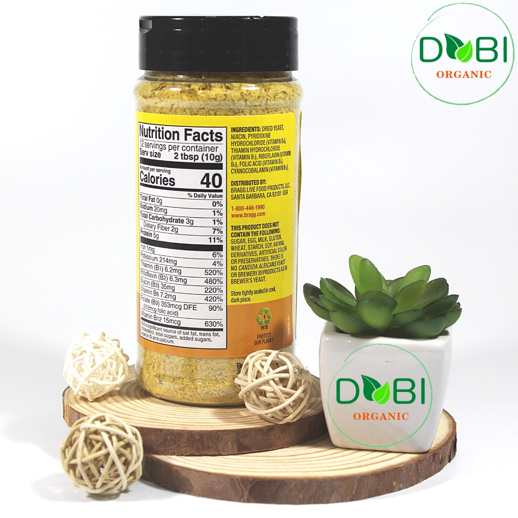 Men Dinh Dưỡng Bragg Nutritional Yeast 127g