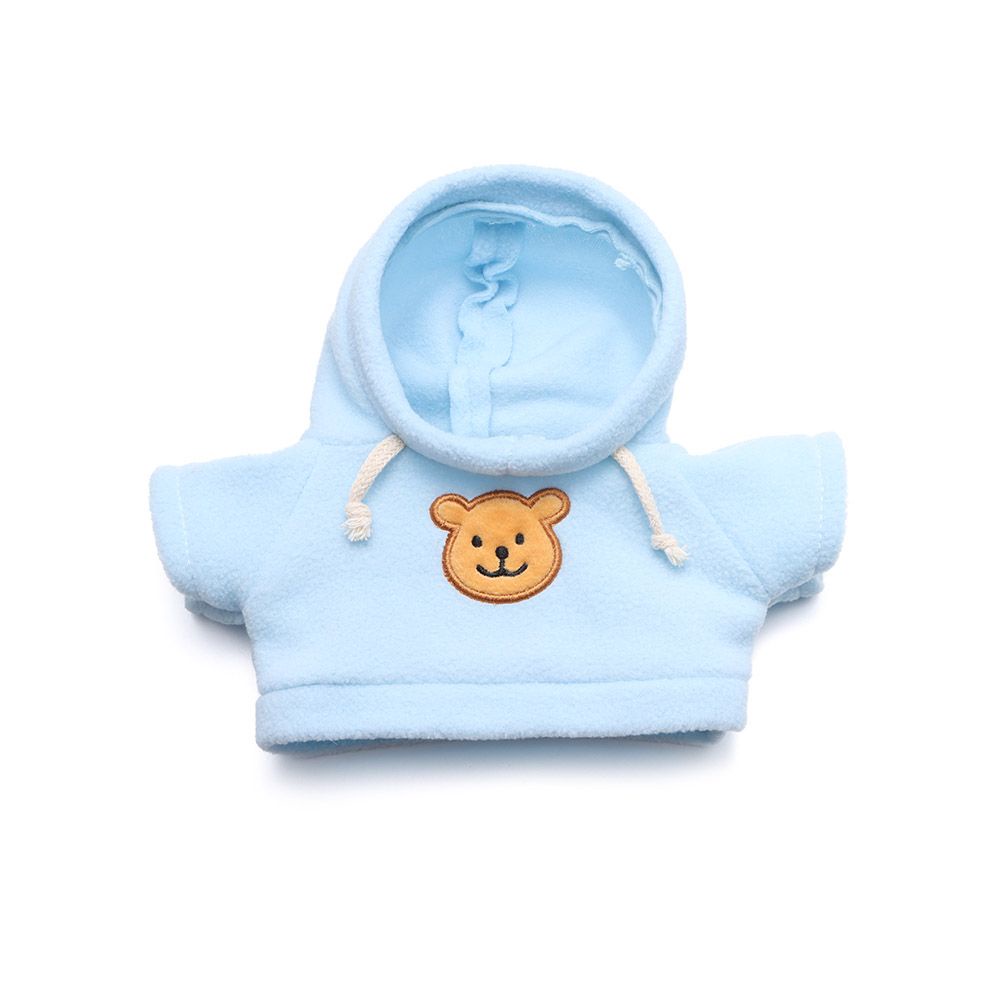 Áo hoodie thú nhồi bông họa tiết chú gấu hoạt hình đáng yêu dành cho chú vịt vàng 30/ 40/ 50cm