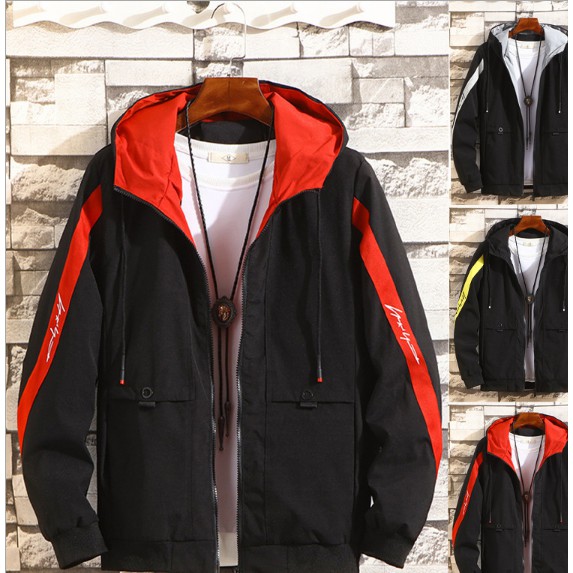 Aó khoác kaki/Áo khoác/Áo jacket nam, phong cách Hàn Quốc, dễ kết hợp, phù hợp cho mùa thu, cập nhật xu hướng thời trang