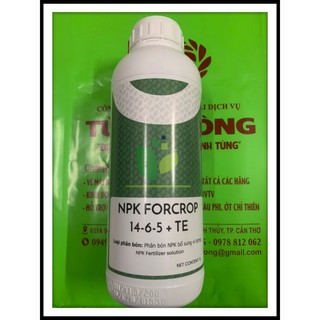 Phân bón NPK Forcrop 14-6-5 + TE
