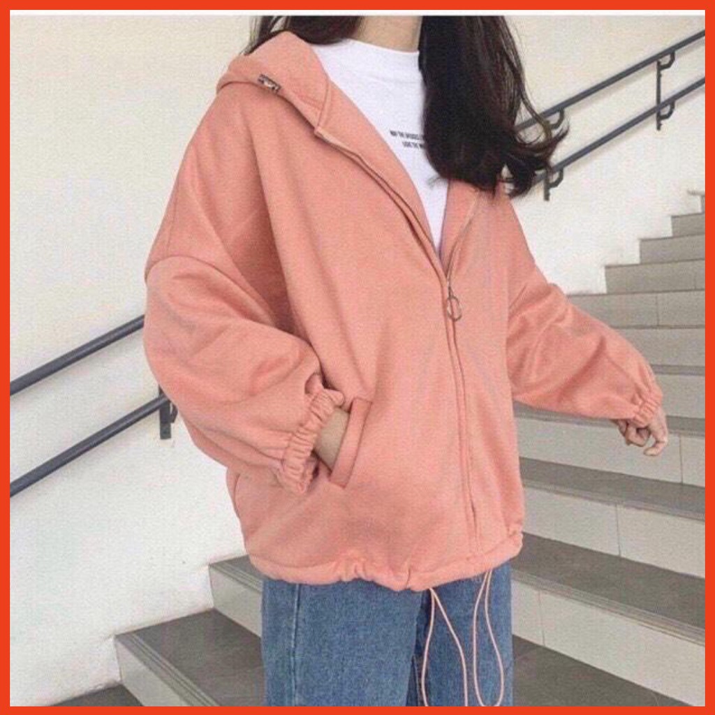 🌈𝗡𝗘𝗪 𝗔𝗥𝗥𝗜𝗩𝗔𝗟💢  Áo hoodie,áo khoác hoodie nỉ nam nữ chất thun nỉ mềm mịn from rộng P ( có khóa kéo)