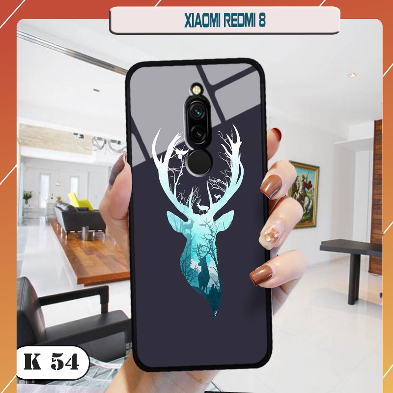 Ốp lưng kính 3D cho Xiaomi Redmi 8