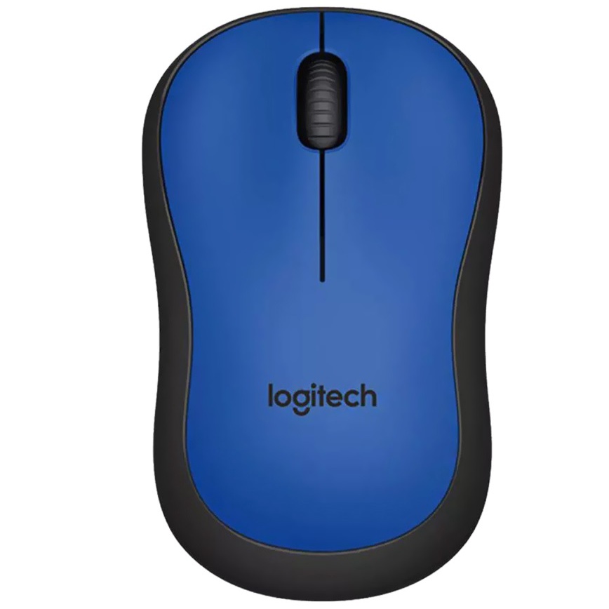 Chuột máy tính không dây Logitech M221 (Xanh)