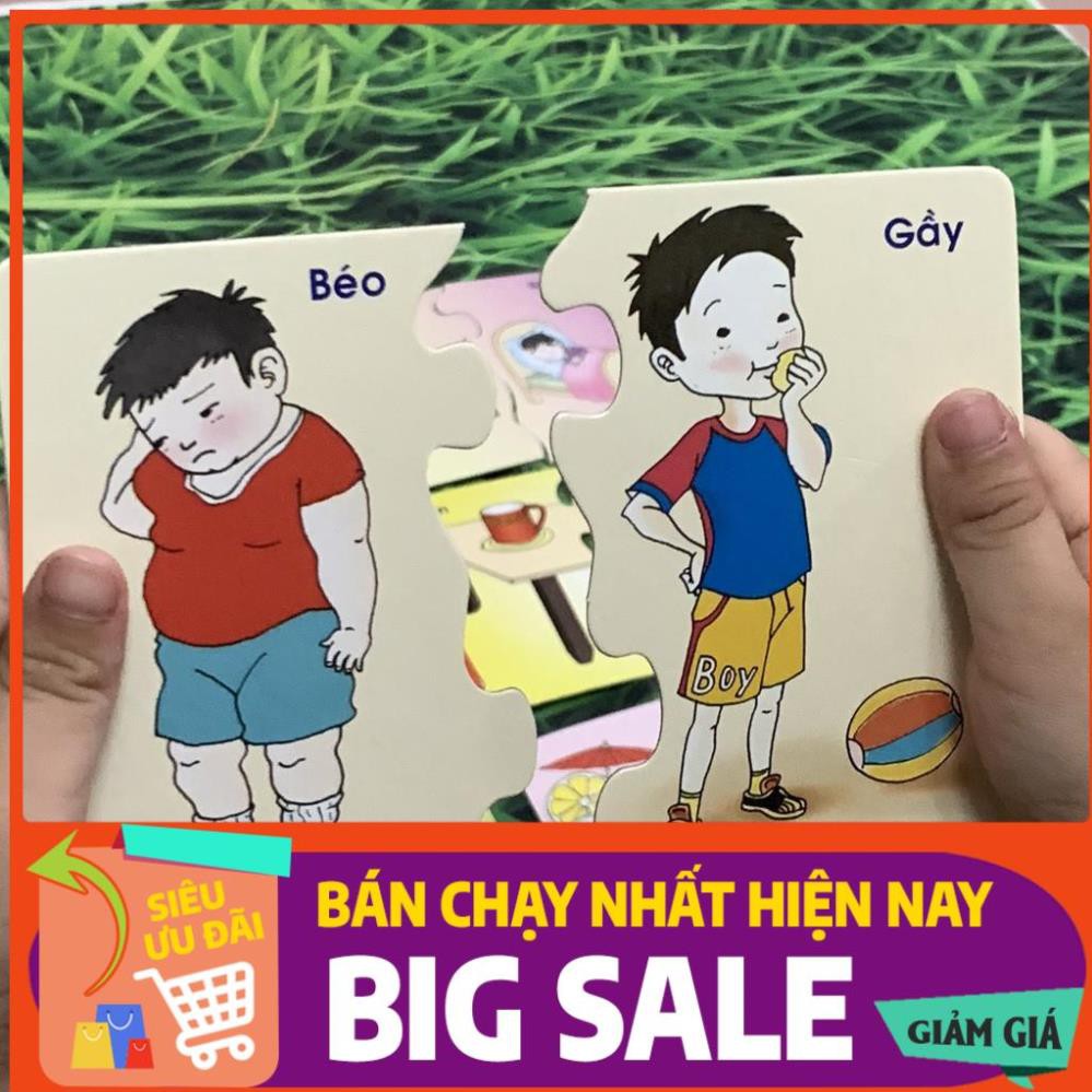 Bộ Đồ Chơi Lắp Ghép Các Khái Niệm Tương Phản Benrikids