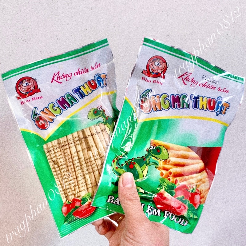 Snack ống ma thuật Ba Anh Em Food (gói 26g)