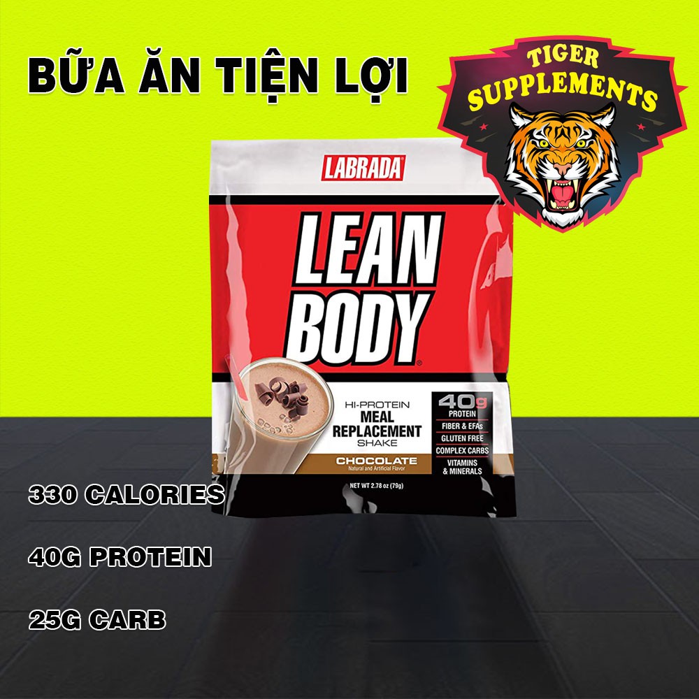 LEAN BODY CHOCOLATE - Bữa ăn thay thế tiện lợi trước hoặc sau buổi tập luyện dành cho nữ và nam | BigBuy360 - bigbuy360.vn