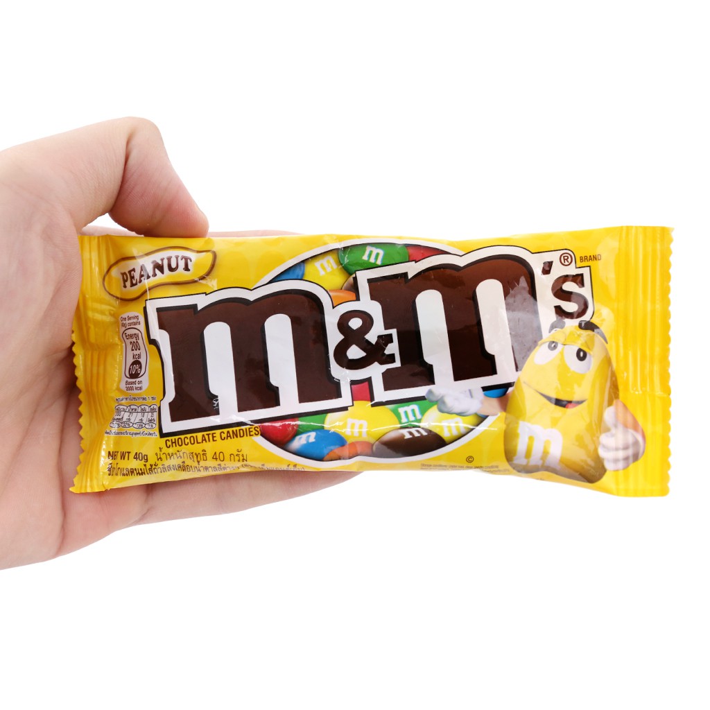 Kẹo Socola MM peanut gói 37 gram Date 2022