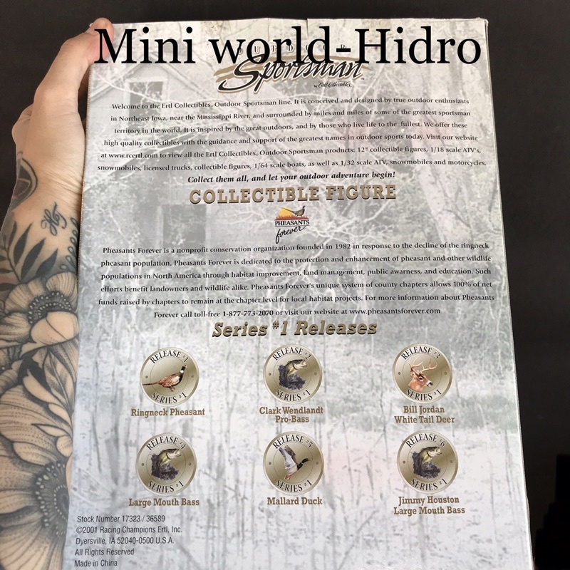 Búp bê Ertl Outdoor Sportsman Figure, Ringneck Pheasant 12&quot; Figure, Ken - Gi Joe