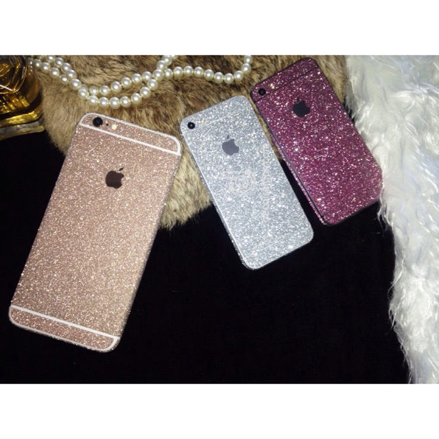 🌟TẶNG ỐP SILICON 🌟KHI MUA MIẾNG DÁN SKIN KIM CƯƠNG NHŨ 2 MĂT TRƯỚC VÀ SAU IPHONE 5 5s 6 6s 6plus 6splus 7 7plus 8skin