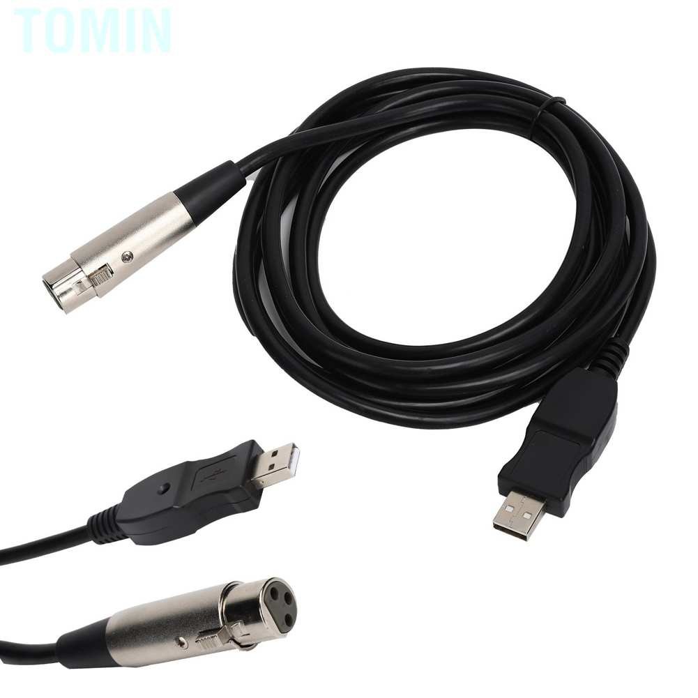 Cáp Chuyển Đổi Usb Sang Xlr Dài 3m Có Chức Năng Ghi Âm Cho Máy Tính