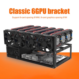 6 GPU Khai thác mở Khung giàn khoan khai thác có thể xếp chồng lên nhau Vỏ khung giàn khoan