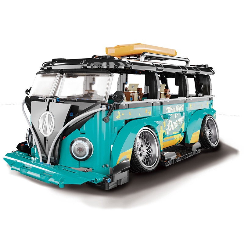 （CÓ SẴN) Đồ chơi lắp ráp mô hinh TECHNIC 10510 volkswagens xe buýt kiểu mới