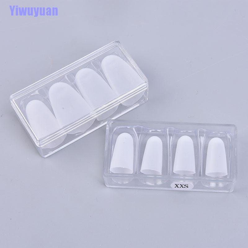 Bộ 4 Vỏ Bọc Bảo Vệ Ngón Tay Bằng Silicone Khi Chơi Thể Thao