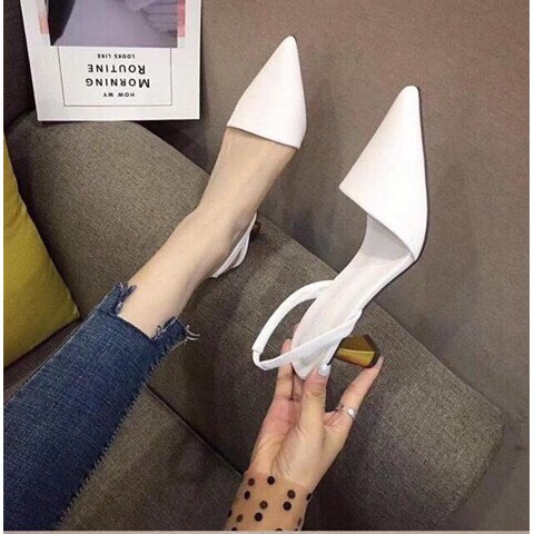 Giày cao gót bít mũi đế vuông 5p-CG-0336 | BigBuy360 - bigbuy360.vn