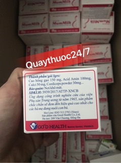MUMMILK CỐM LỢI SỮA CHO PHỤ NỮ SAU SINH