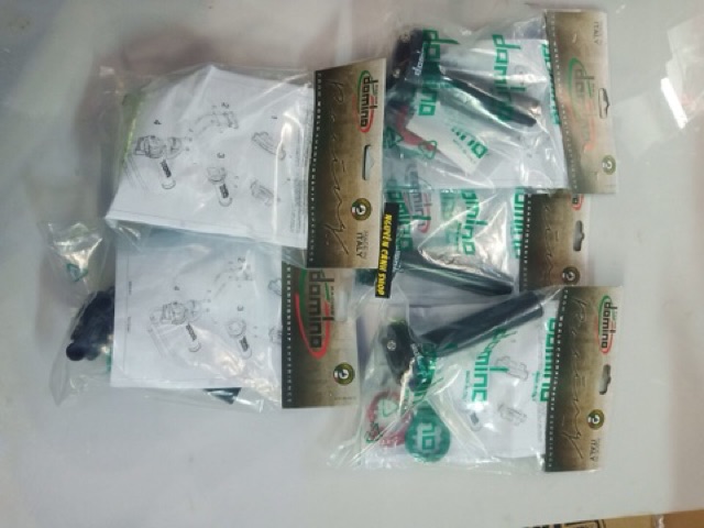 Cùm tăng tốc domino hai dây màu đen