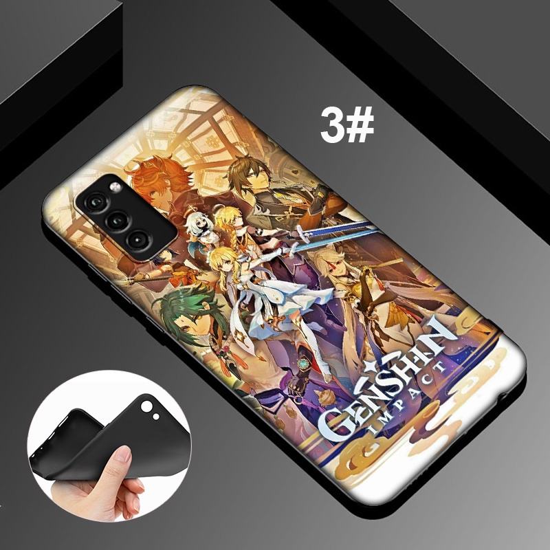 Ốp Điện Thoại Dẻo Họa Tiết Game Genshin Impact Cho Xiaomi Redmi S2 9T 9A 9C NFC 9 Prime 10 K40 Pro 10X GA65