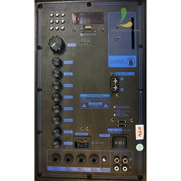 Loa kéo Hosan GD 10-15 công suất 600W, Bass 4 tấc, 1 treble, 1 loa trung, thiết kế thùng gỗ cao cấp