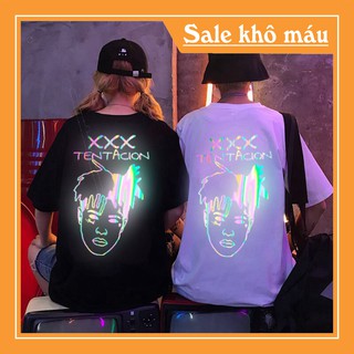 [NAM] ÁO THUN PHẢN QUANG 7 MÀU TAY LỠ NAM NỮ XXXTENTACION [NAM]