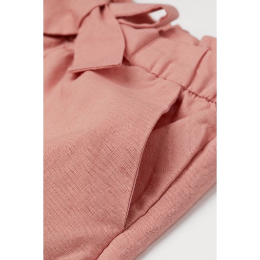 Quần Đũi Bé Gái PaperBag Thắt Dây HaM