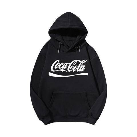 Áo Khoác Hoodie In Hình Coca Cola Thời Trang Hong Kong Cá Tính