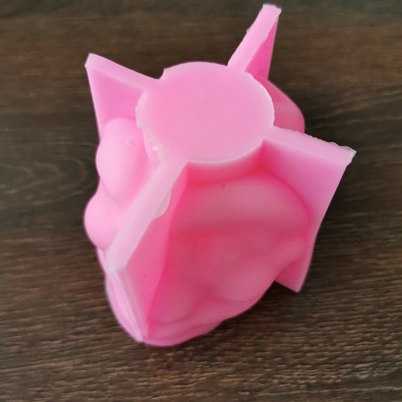 Khuôn Silicone Làm Bánh Hình Đầu Lâu 3D DIY