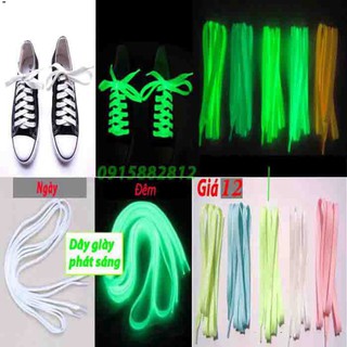 Dây giày thể thao phản quang, dây giày dạ quang -dây giày dạ quang phát sáng-dây giày dạ quang nhiều màu