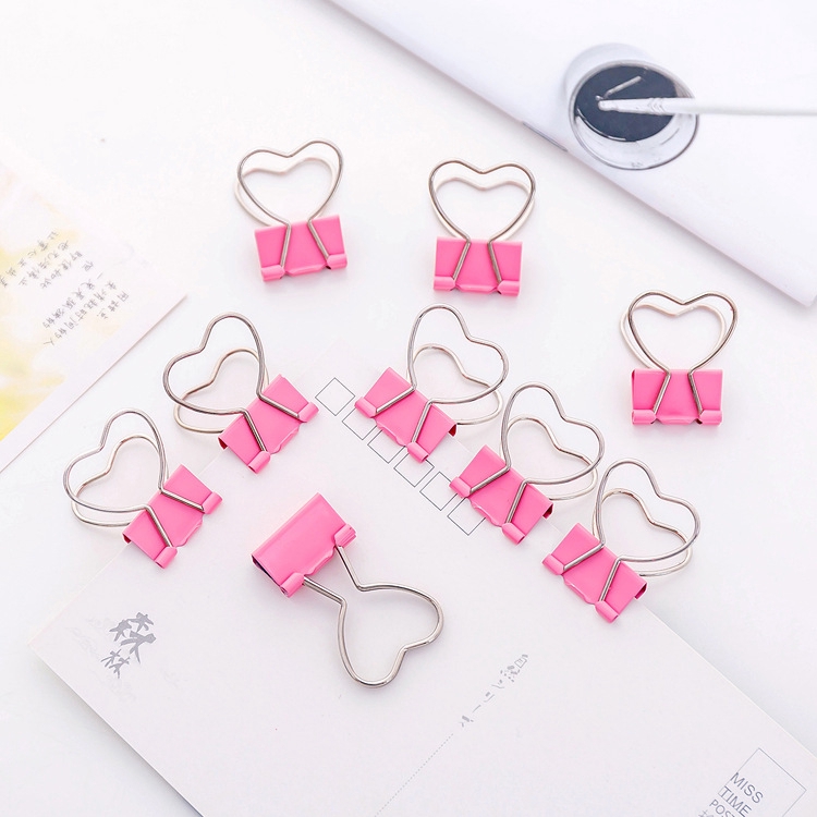 Kẹp Giấy Gấp Gọn Mini Dễ Thương