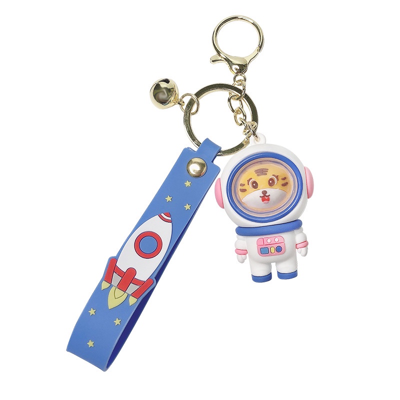 Móc Khóa Hình Hổ/Hổ/Phi Hành Gia Hoạt Hình Dễ Thương
