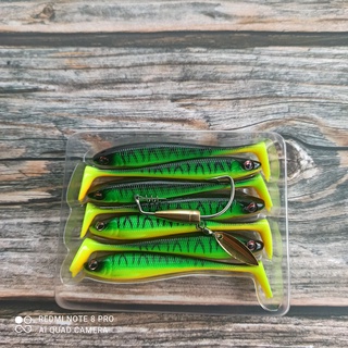 Combo Mồi mềm NFF lưỡi câu mồi mềm Minlure