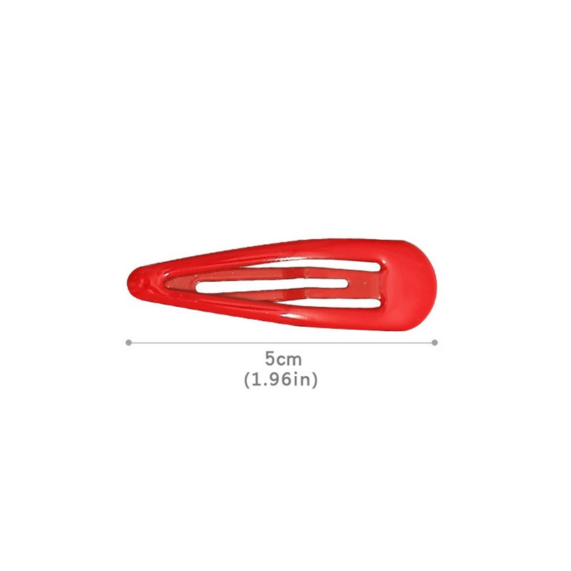 Set 24 kẹp tóc kim loại màu sắc tươi sáng xinh xắn