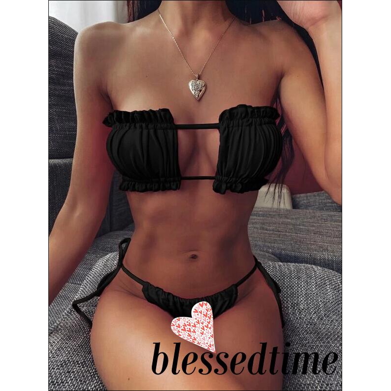 Set Đồ Lót Màu Trơn Gợi Cảm Cho Nữ | BigBuy360 - bigbuy360.vn