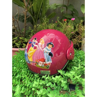 Nón Bảo Hiểm Siêu Nhân, Công Chúa có kính chắn gió cho bé từ 5_11 tuổi
