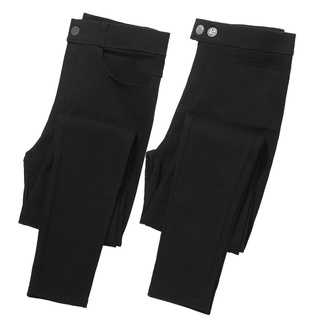 Quần legging nữ blue_chic năm 2021,quần đen dáng dài,co giãn 4 chiêu ,quần cạp cao nâng mông có túi cúc .