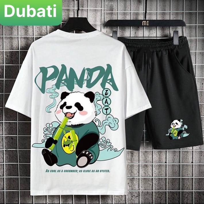 ĐỒ BỘ THỂ THAO GẤU TRÚC PANDA ĐỒ BỘ NAM NỮ THỂ THAO, ĐỒ BỘ TẬP GYM MANG Ở NHÀ VÀ ĐI CHƠI XỊN SÒ CAO CẤP- DUBATI FASHION